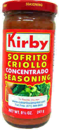 Kirby sofrito criollo concentrate.  6 oz jar